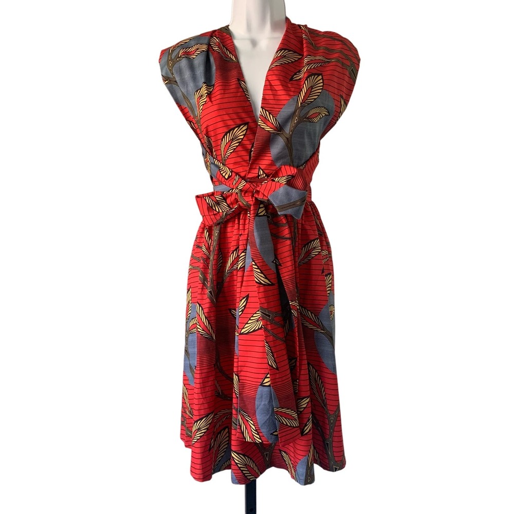 African Print Infinity Dress - Picture 7 of 10